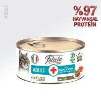 Felicia Ton Balıklı Ezme Yetişkin Kedi Konserve Maması 85 Gr