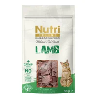 Nutri Feline 50 g Grain-Free and Gluten-Free Soft Lamb and Catnip Cat Treat