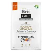 Brit Care Hypoallergenic Dog Show Champion Somonlu ve Ringa Balıklı Yetişkin 3 Kg Köpek Maması