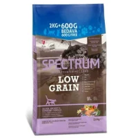 Spectrum Low Grain Somonlu ve Hamsili Kısırlaştırılmış 2 Kg Kedi Maması