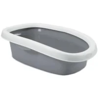 Stefanplast Sprint 10 Beyaz/Gri Kedi Tuvaleti 31x43x14 Cm