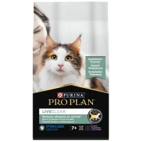Purina Pro Plan LiveClear Sterilised Senior 7+ Turkey 1,4 Kg Hindili Kısırlaştırılmış Yaşlı Kedi Maması