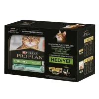 Purina Pro Plan Sterilised Salmon 1,5 Kg Somonlu Kısırlaştırılmış Kedi Maması (3 Adet Pouch Hediyeli)