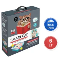 Smart Cat Akıllı Erken Teşhis Bahar Kokulu 6 LT İnce Taneli Topaklanan Bentonit Kedi Kumu