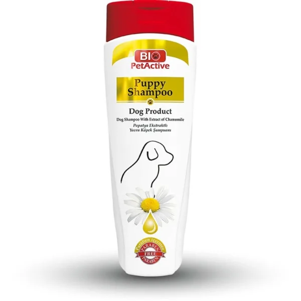 Bio PetActive Papatyalı ve Buğday Proteinli Yavru Köpek Şampuanı